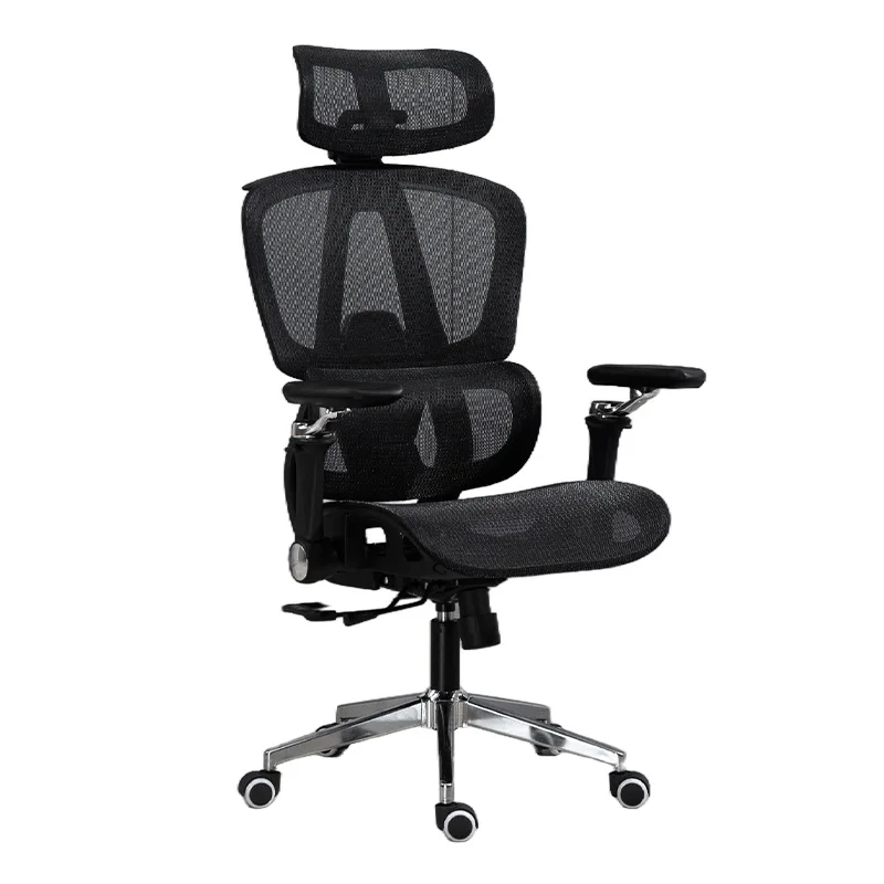 

Leather Executive Office Ergonomic Gaming Swivel Mesh Computer Adjustable Height Lumbar Support Fauteuil De Bureau Furniture