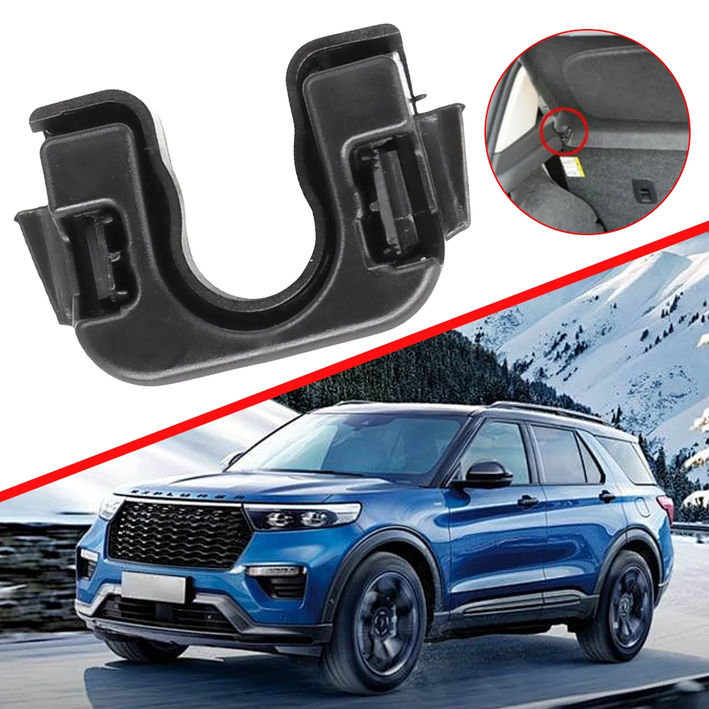 Clip para estante de paquete trasero 015532109E, Clip de montaje de plástico, Clip de bisagra pivotante para estante de paquete trasero para Ford Mondeo MK4 c-max Fiesta