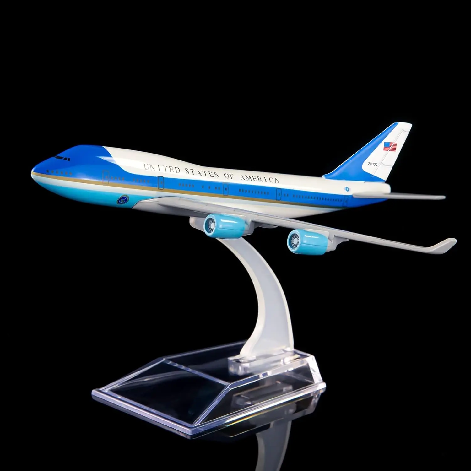 

1:400 16cm The Air Force One 747Alloy Metal Model Aircraft Birthday Gift Plane Models Chiristmas Gift