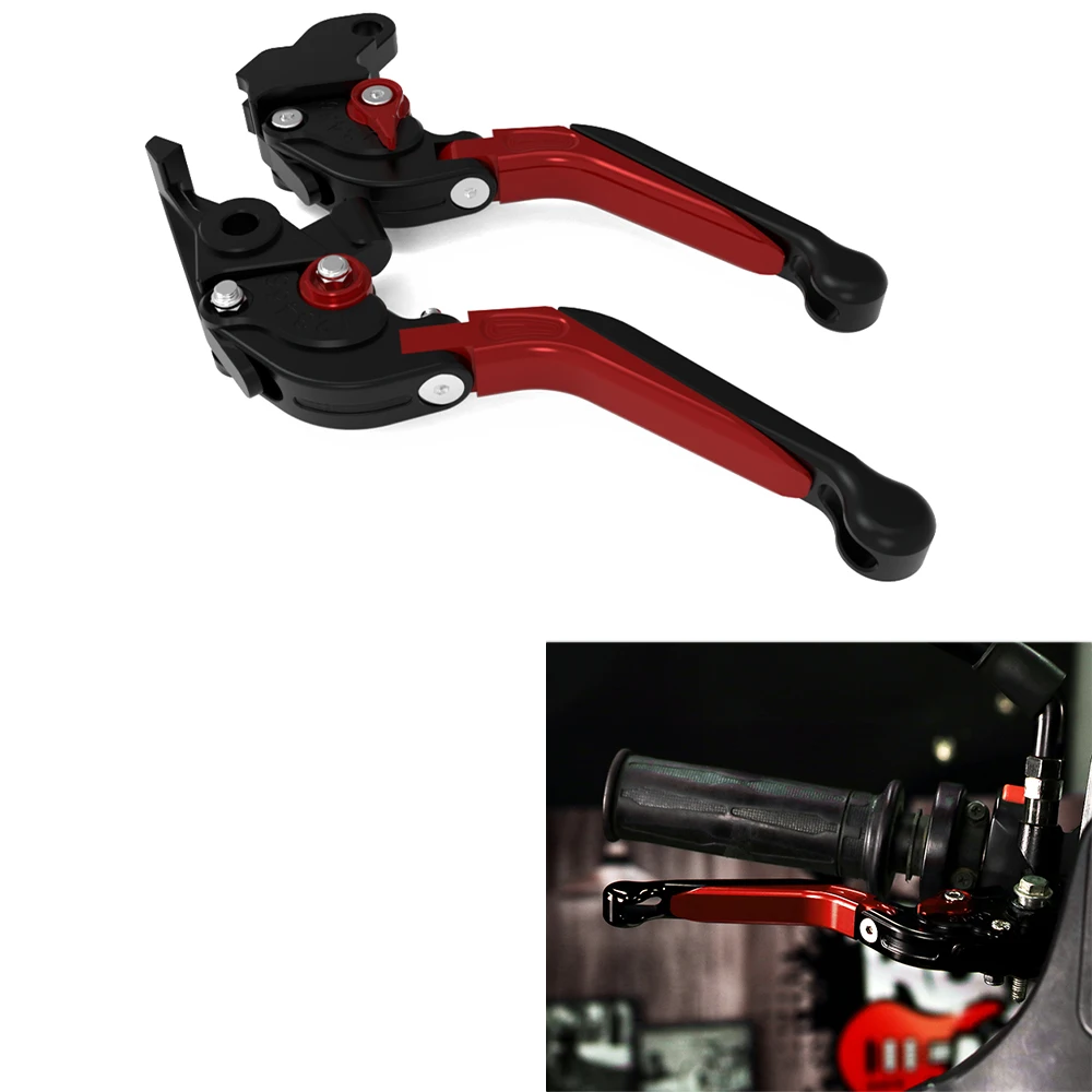 Motorcycle Brake Clutch Levers For Triumph Bonneville 800 America T100 Daytona 600 650 Speed Four Adjustable Foldable Extendable