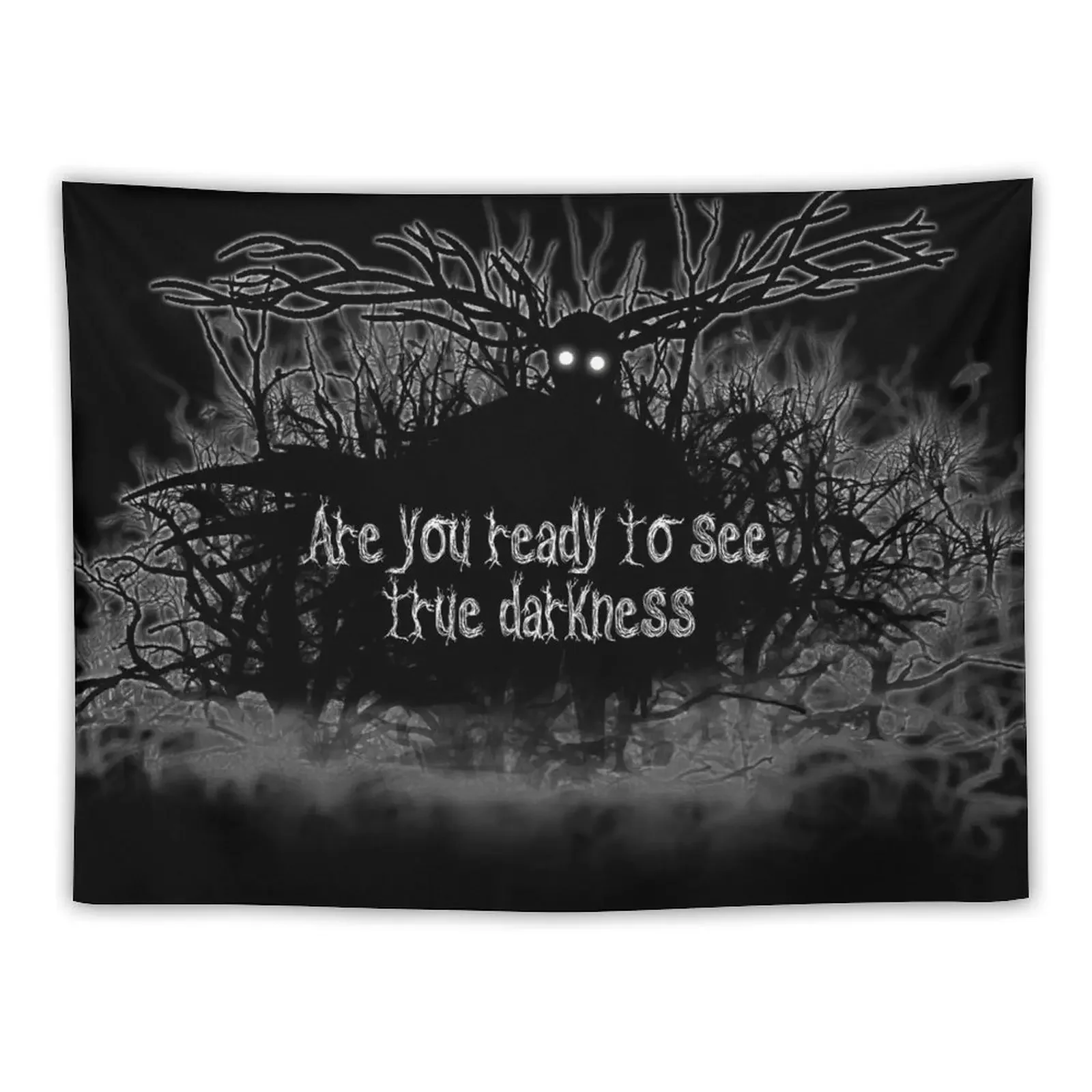 

True Darkess Tapestry Home Decorations Carpet On The Wall Japanese Room Decor Nordic Home Decor Tapestry