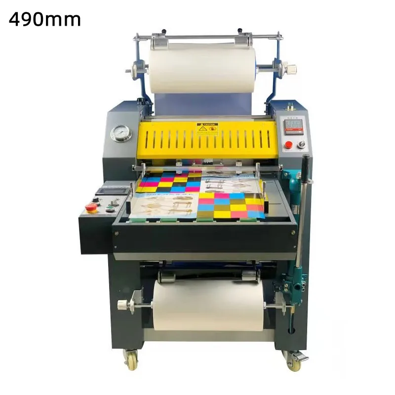 Laminating Machine Automatic Hydraulic Hot and Cold Mounting Speed Self-adhesive Peritoneal Machine