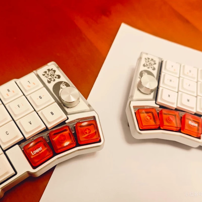 NEW Presale Cornix Split Keyboard CustomWireless Bluetooth Hot-swap in-line Type Zmk Ergonomics CNC Shell Kaih Choc V2 Keyboard