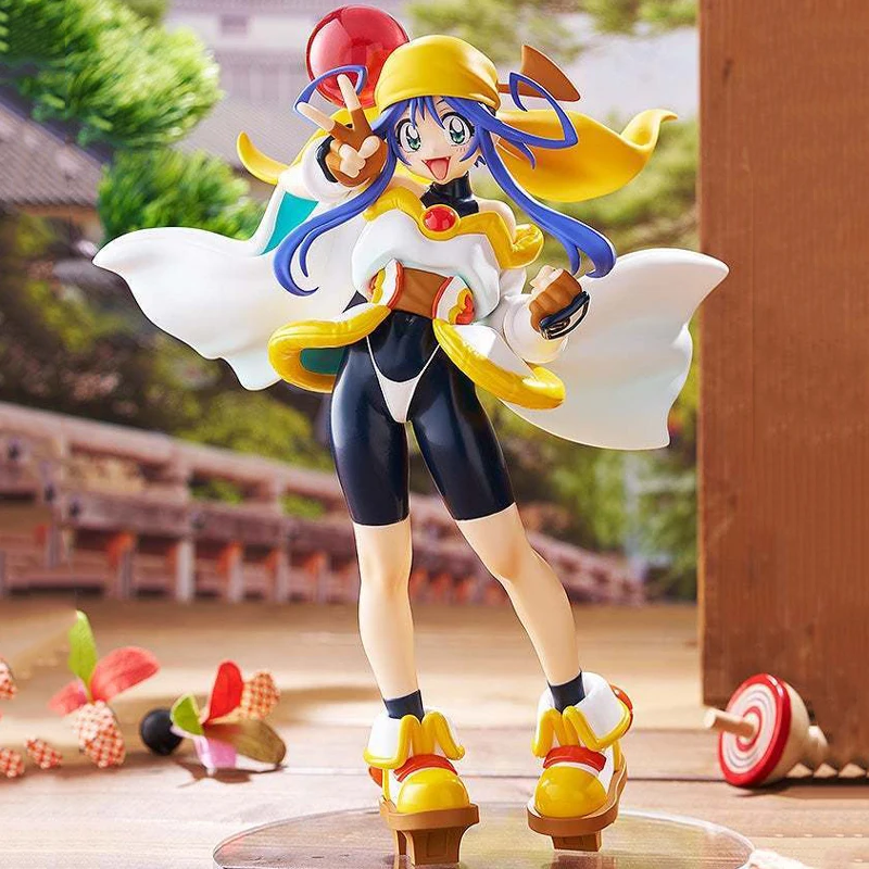 Oryginalna figurka anime GoodSmile POP UP PARADE Lime Mechanical Goddess, autentyczny model kolekcjonerski w pudełku, lalka, ozdoba, prezent