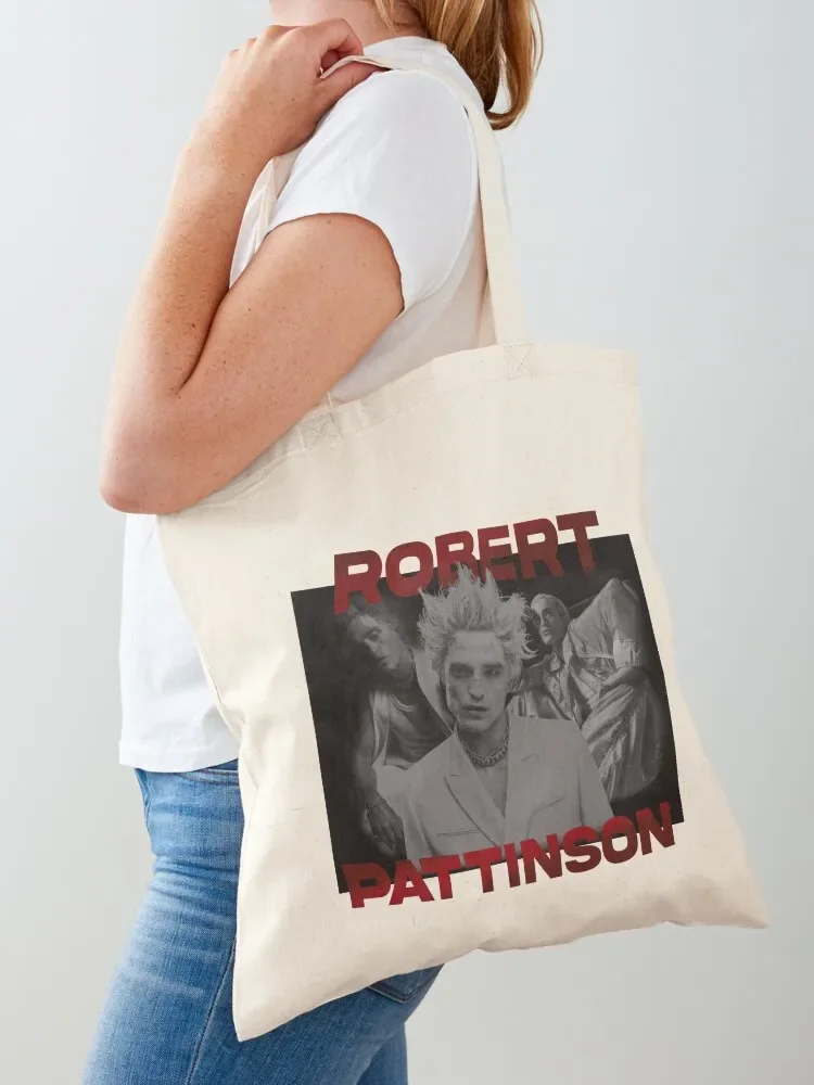 90s VINTAGE STYLE / ROBERT PATTINSON (GQ 2022) Tote Bag hand bags Cloth bags tote bag men's Shopper