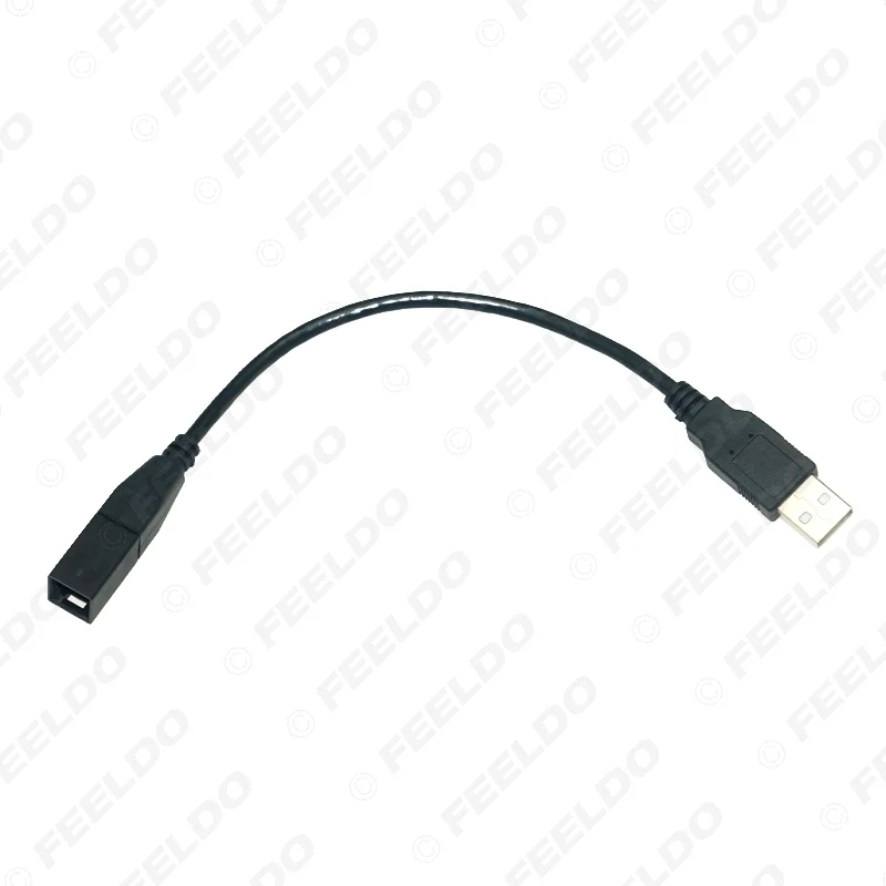 5Pcs Car Radio 2.0 USB Port Wiring Cable Adapter for Toyota Camry Verso Mazda Lexus GS350 Audio USB Cable view 5
