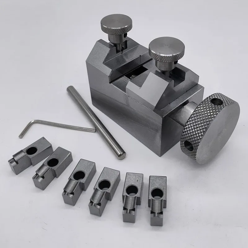 Stainless Steel Watchband Adjuster Metal Strap Remover Tool for RLX Jubilee Style Watch Repair - view 2