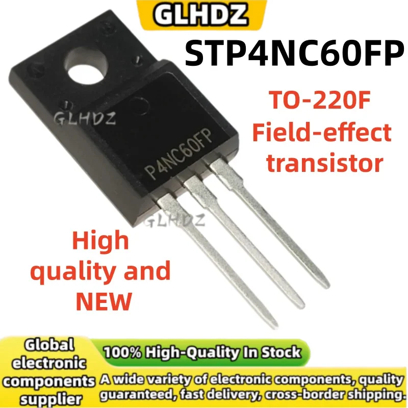 New Origiail 10-30PCS STP4NC60FP 100%NEW Field-effect transistor spot goods TO-220F