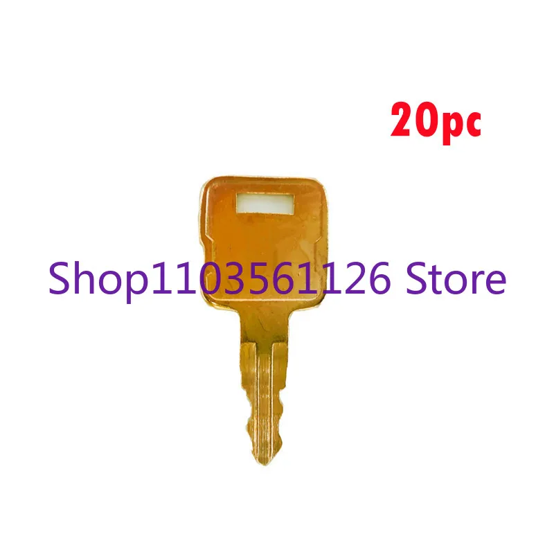

20 шт. ключ зажигания для Caterpillar 5P8500 0964753 Экскаватор-погрузчик Гладители Спусковые ролики