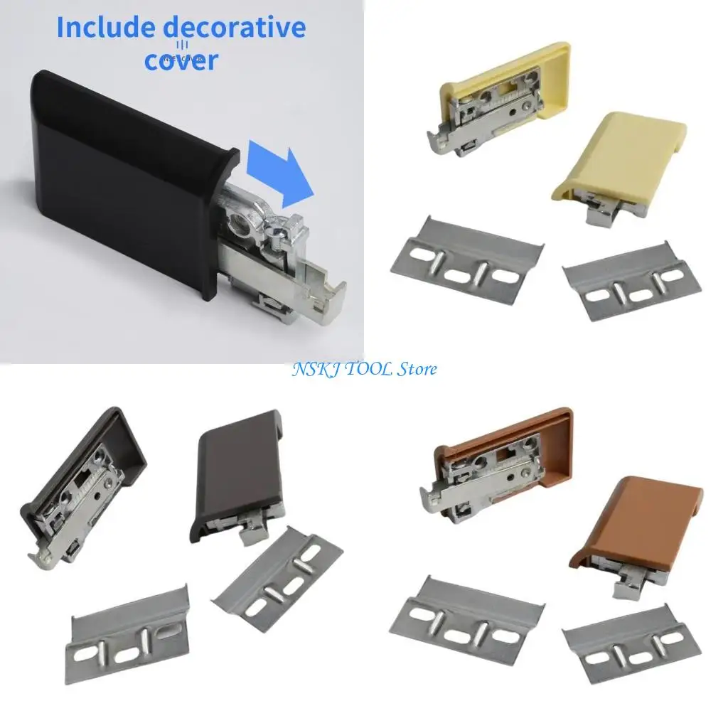 L8RC Zincs Alloy Cabinet Wardrobe Hanging Code Furniture Fitting Cabinet Accessories