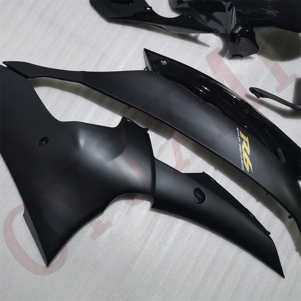 تخصيص الدراجات النارية Fairings لياماها YZFR6 YZF-R6 2008 2009 2010-2016 هدية سنام عدة YZF R6 08-16 غطاء إطاري بلاستيكي