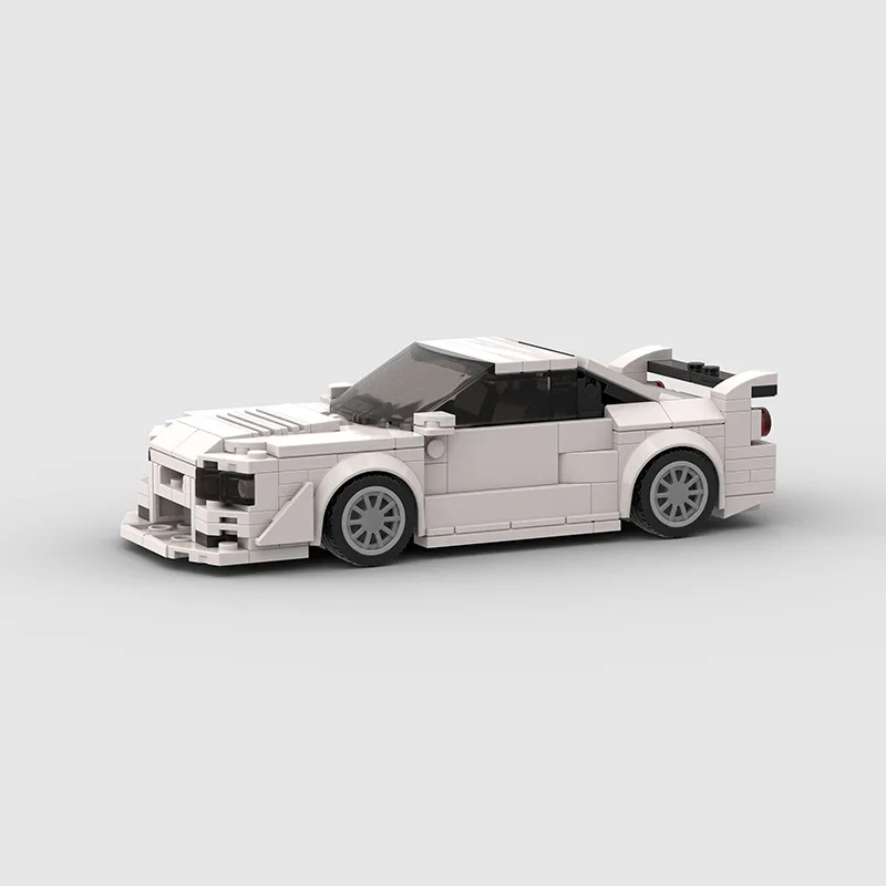 

MOC R34 Skyline Sports Cars Building Blocks Bricks DIY Sets Gifts Toys For Boys & Girls & Adults 303PCS