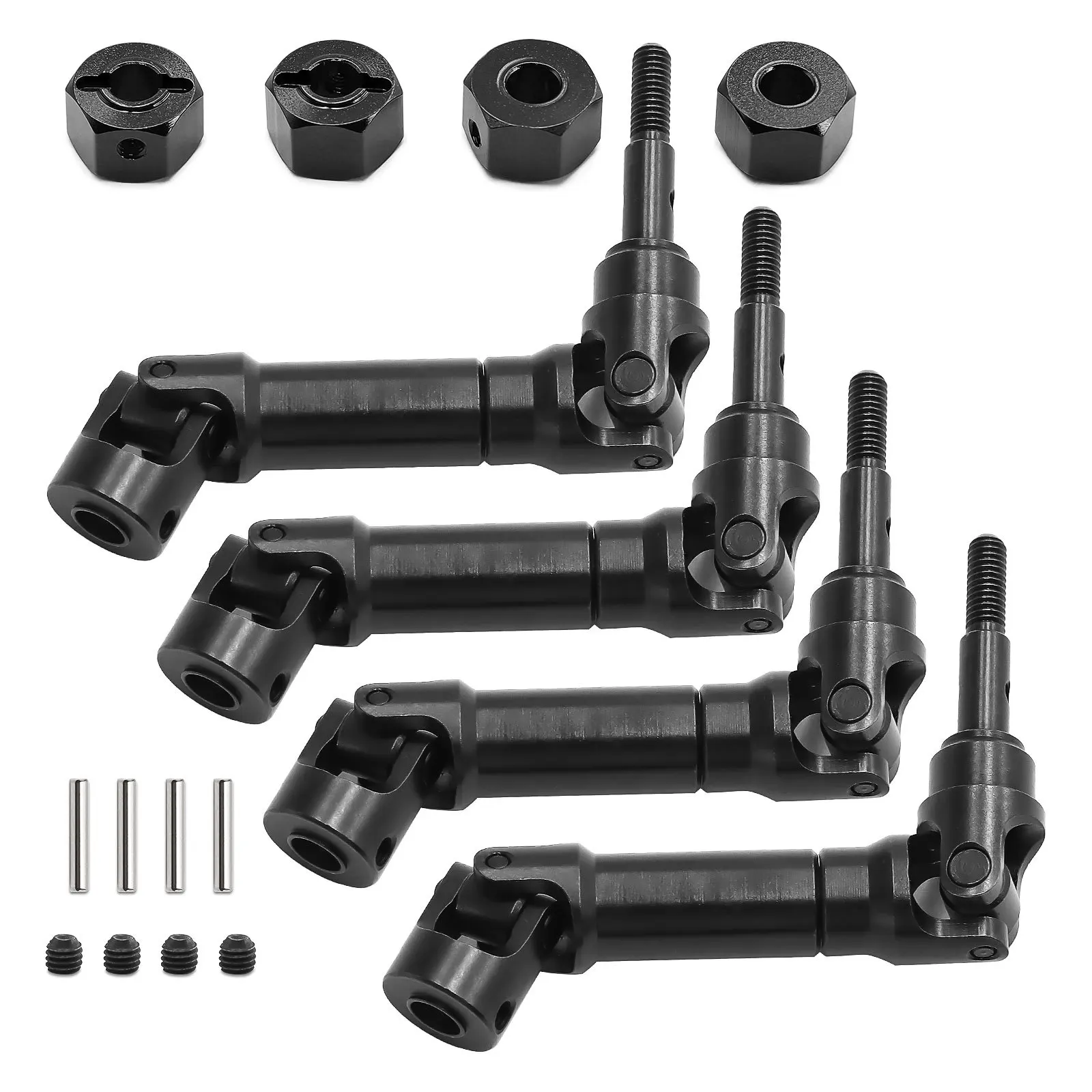 Alberi di trasmissione anteriori e posteriori CVD in acciaio per Traxxas Mini Maxx
