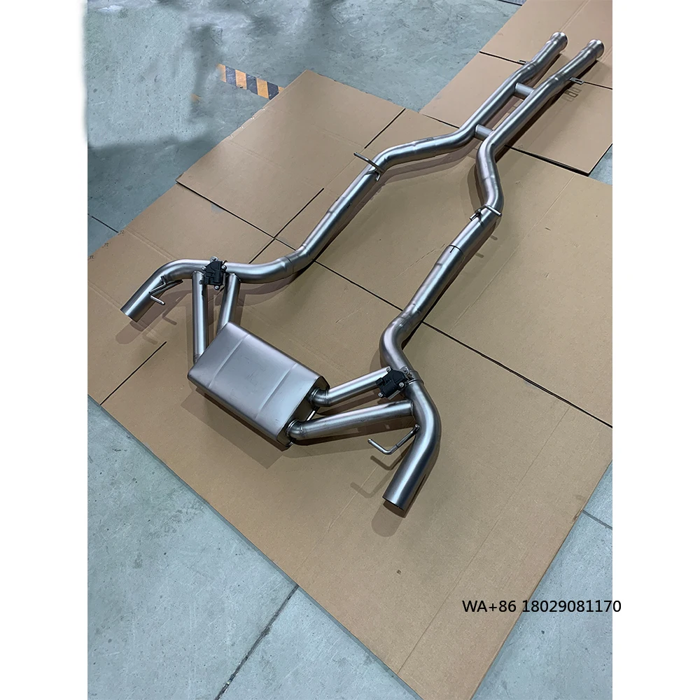 

Выхлопная система из нержавеющей стали для GT/GTS/GTC/ 2015+ 4.0T с глушителем, клапанами, трубками, выхлопной системы