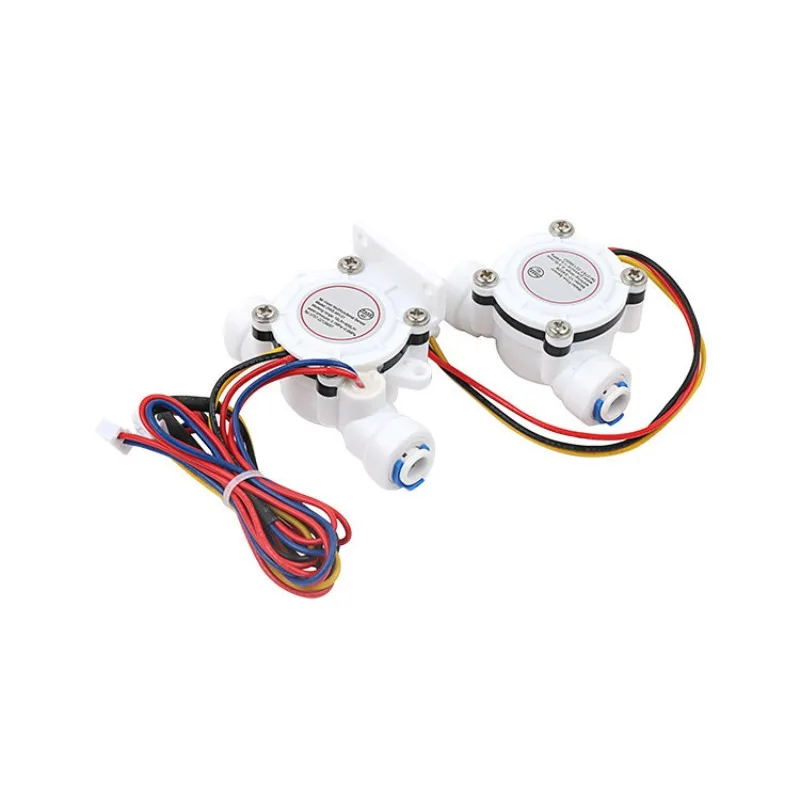 2 points PE pipe quick connection sensor flow meter quick interface water vending machine available