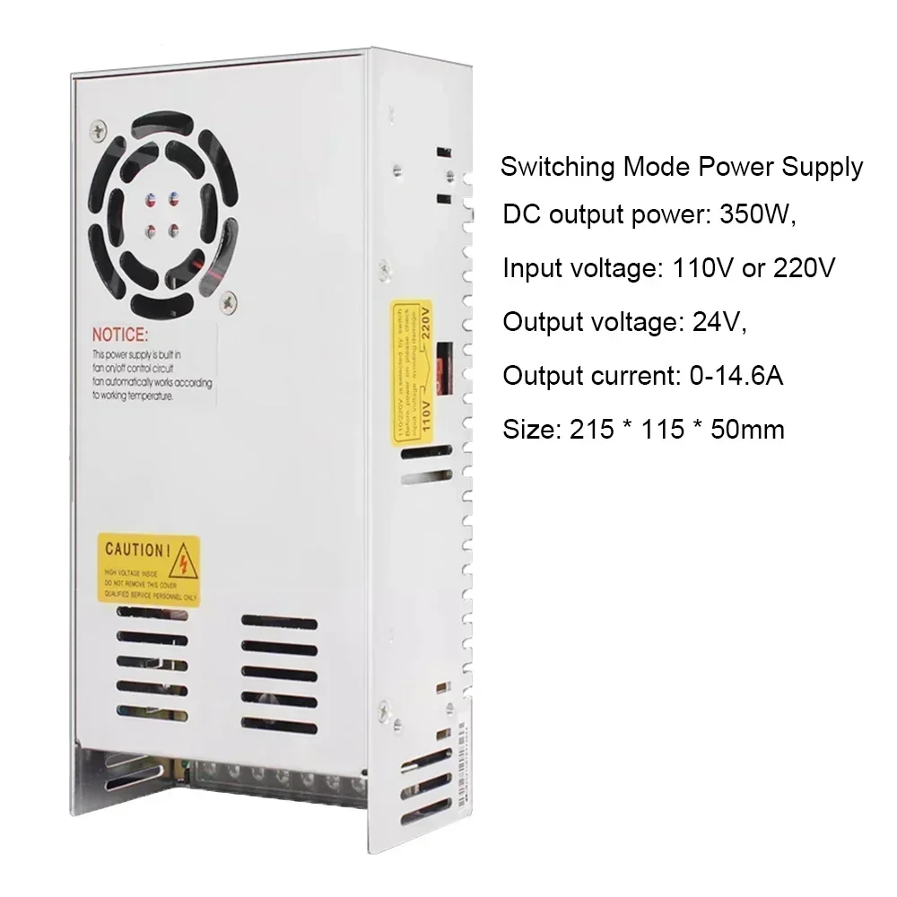 Nema 23 Stepper Motor Kit 1.2Nm 2.2Nm 3Nm Open Loop Stepper Motor Driver Switching Power Supply Mach3 Controller 1 DM556 1-3kit