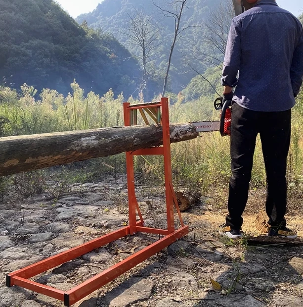 Sawmill Magic Stand Foldable Fixed Wood Stand Wood Turner Round Wood Auxiliary Support Stand