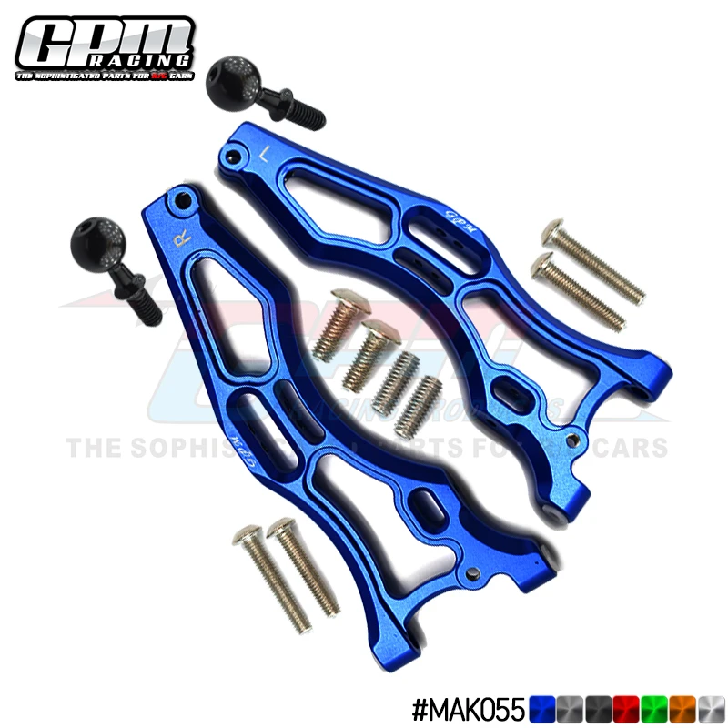 GPM Aluminum Front Lower Arms For ARRMA 1/8 Kraton 6S Notorious Outcast Big Rock