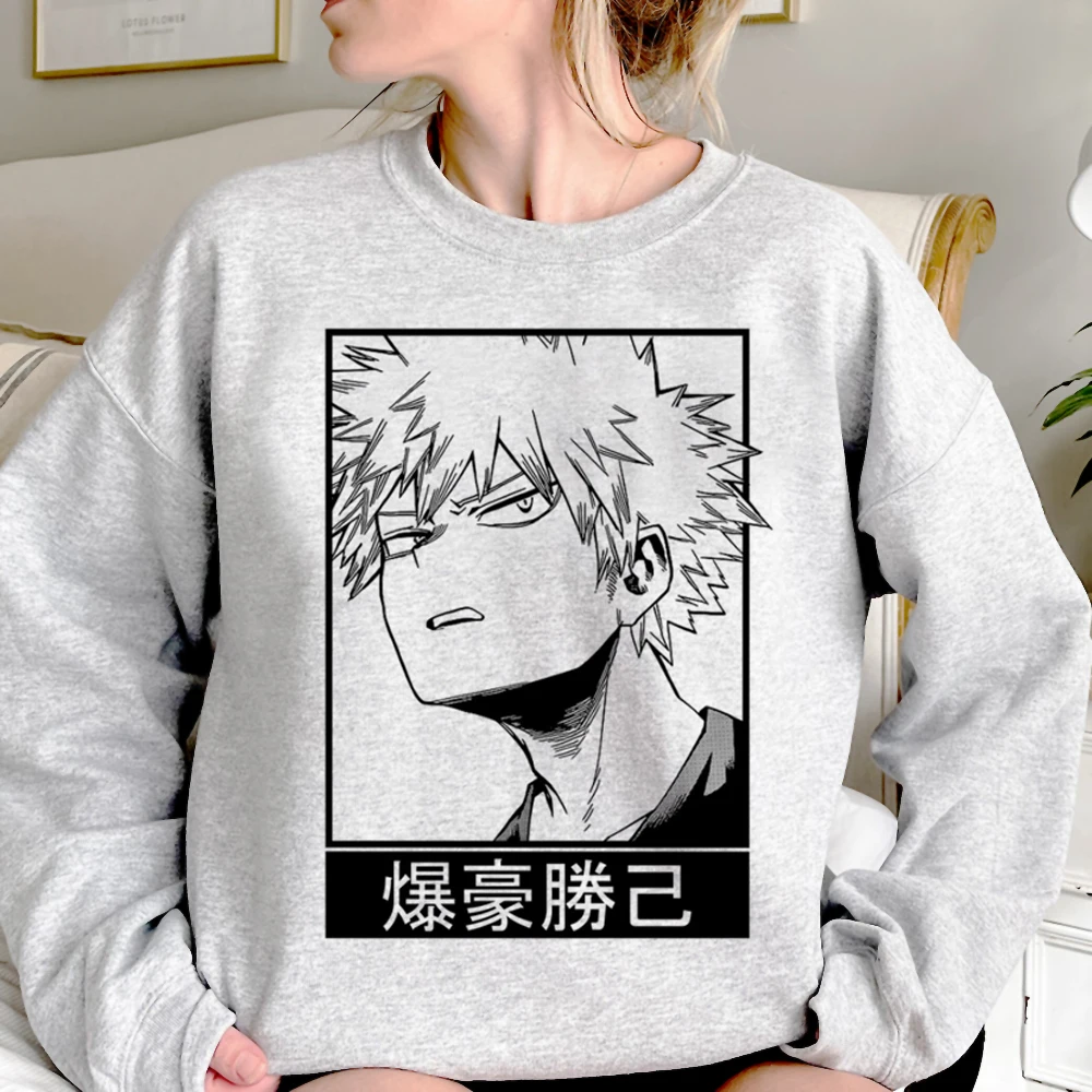 

Bakugo hoodies women vintage harajuku Winter clothes female Kawaii clothes