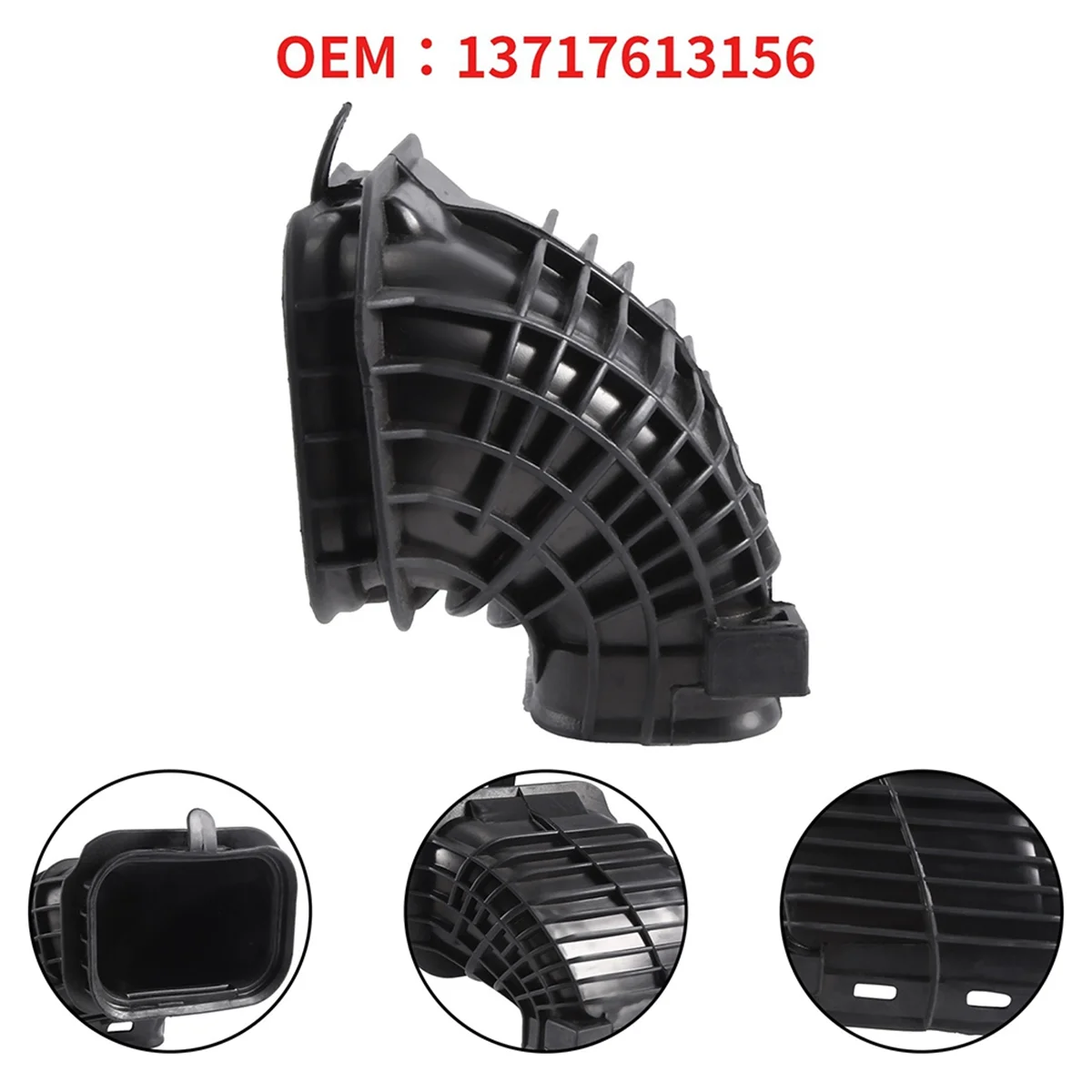 13717613156 Car Intake Muffler Grille Hose for BMW 1 2 3 4 Series F20 F21 F30 F32 13718507321—L49A