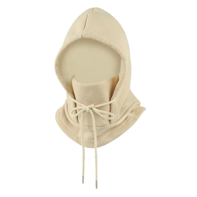 

Теплая маска для езды на велосипеде на открытом воздухе Ollie, бархатный ветрозащитный капюшон, зимний лыжный шарф, встроенная защита шеи, ветрозащитный капюшон