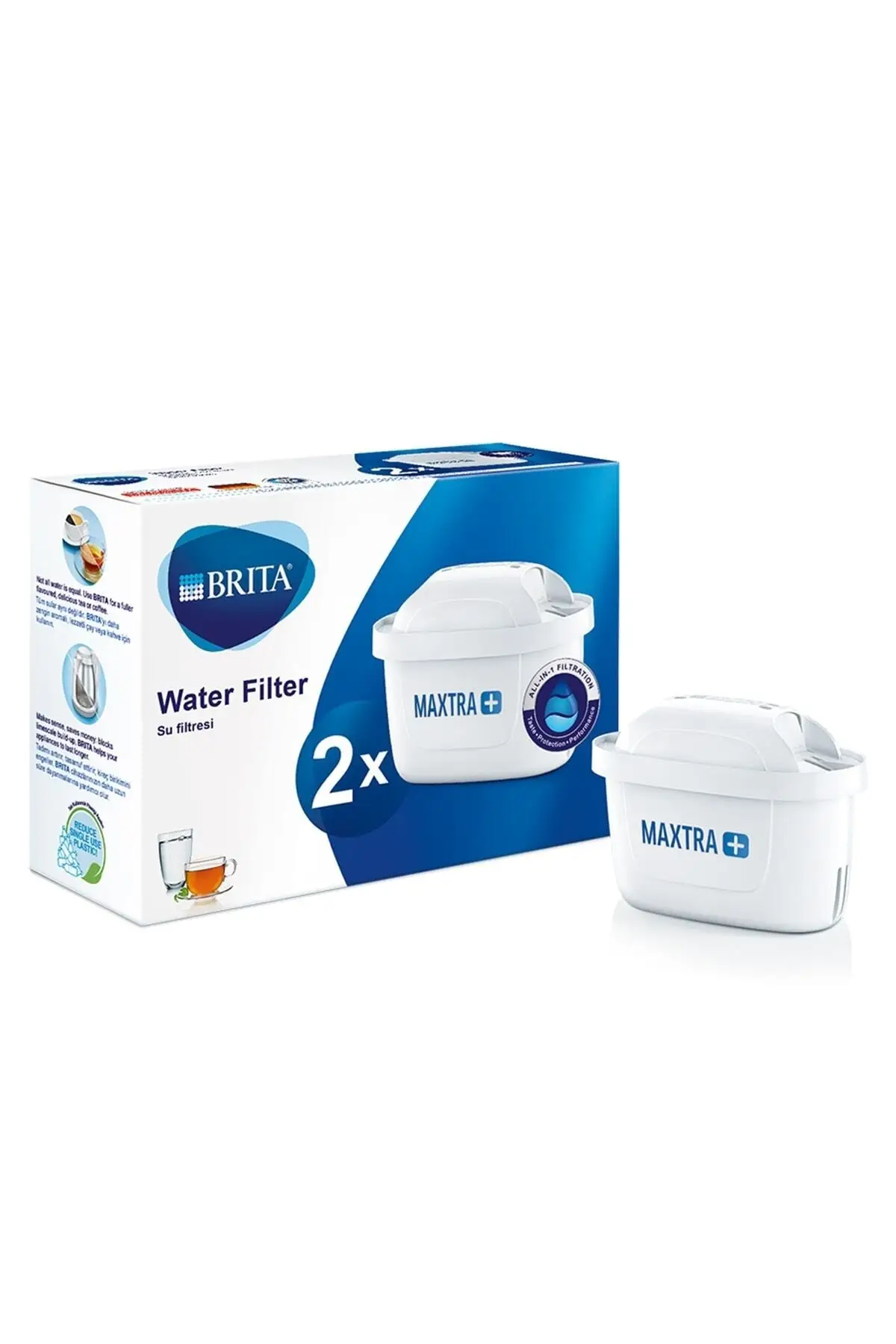 BRITA MAXTRA + 2/4/6/12 paczek wymiana wkłady filtra wody, kompatybilny ze wszystkimi BRITA dzbanki brita filtr