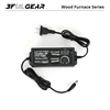 3F UL GEAR 굴뚝 용 굴뚝 파이프 유도 드래프트 팬 조정 가능한 야외 장작 스토브 텐트 목재 스토브 부스터 펠렛 사일로 24V 6