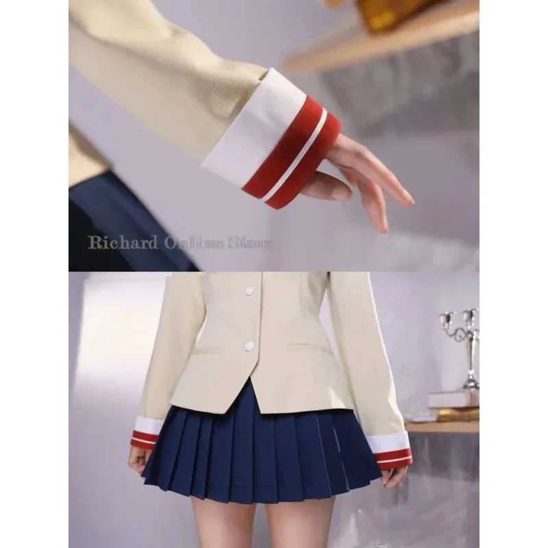 Nagisa Furukawa Cosplay Anime CLANNAD Costume Fujibayashi Kyou School Uniforms Dress Skirt Suit Game School Uniform JK Cos