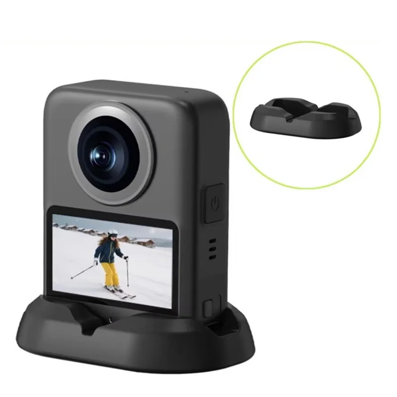 【COOL】ملحقات كاميرا Dji OSMO 360، قاعدة حامل تثبيت على سطح المكتب من السيليكون، قاعدة غير قابلة للانزلاق، حامل كاميرا بانورامي