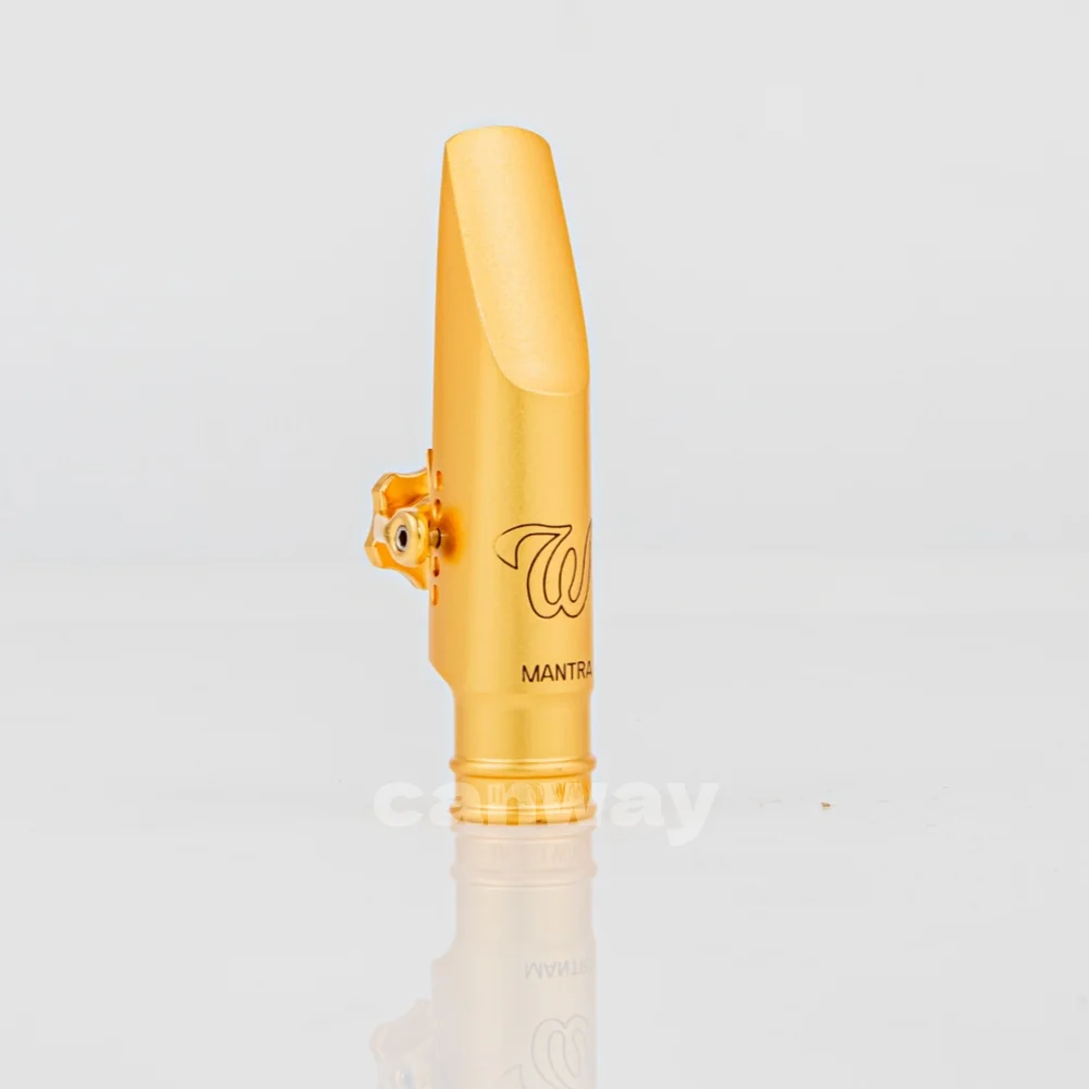 

Professional USA Tenor Soprano Alto Saxophone Metal Mouthpiece Gold Lacquer Mouthpiece Sax Aisiweier Mouth Pieces 56789