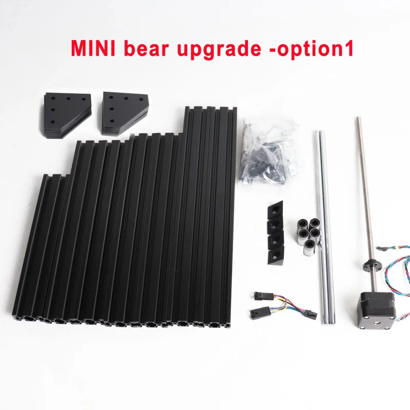 

Blurolls Prusa Mini Bear Upgrade kit Bearing profile Smooth shaft double Z-axis lead screw motor