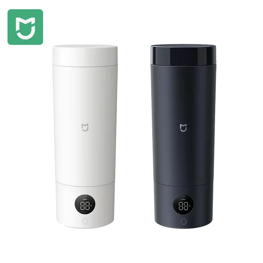 

Mijia Portable Electric Kettle 2 Thermos Cup Fast Water Boiler 350ml Smart Temperature Insulated Kettle Travel