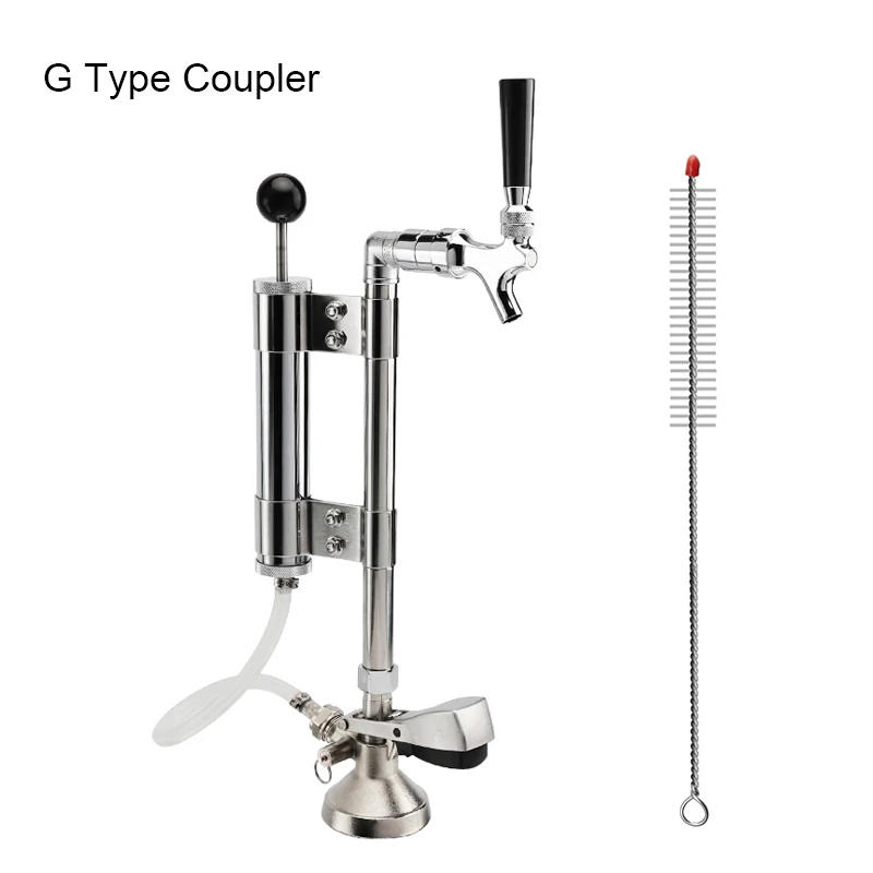 Factory Direct 2026 Top Pompa per Birra, Pompa Manuale per Birra da 8 Pollici, Convertitore Verticale per Kegerator