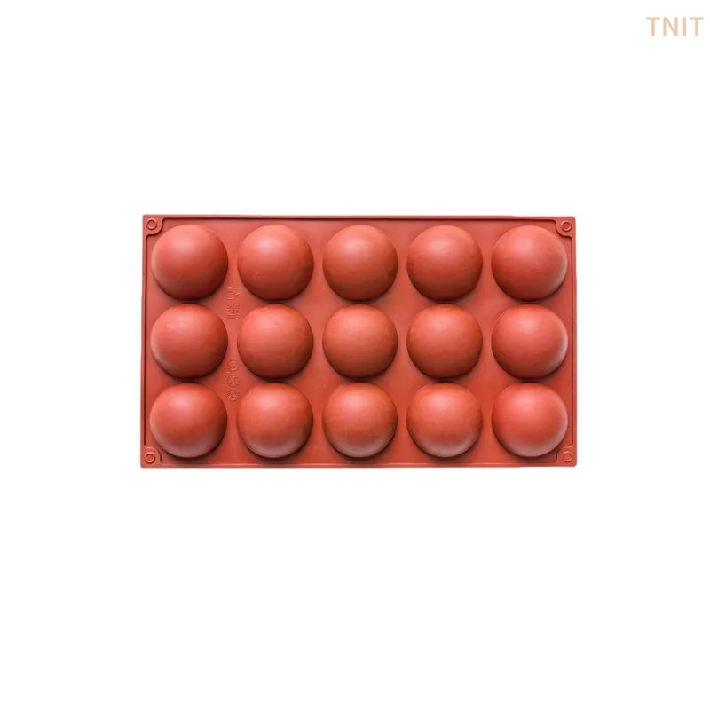 [J] Silicone Chocolate Sphere Mold Multi-hole Half Ball Molds Hemisphere Shape Cake Mousse Dessert Baking Mold