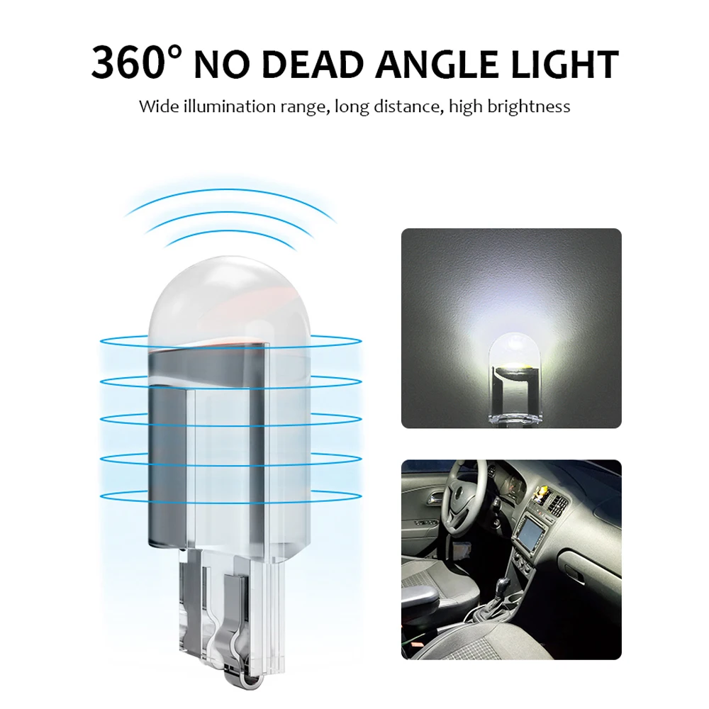Auto Lights Car Reading Light Instrument Lamp Glass Housing Car Dome Light LED Car Bulb COB Led Light License Plate Lamp