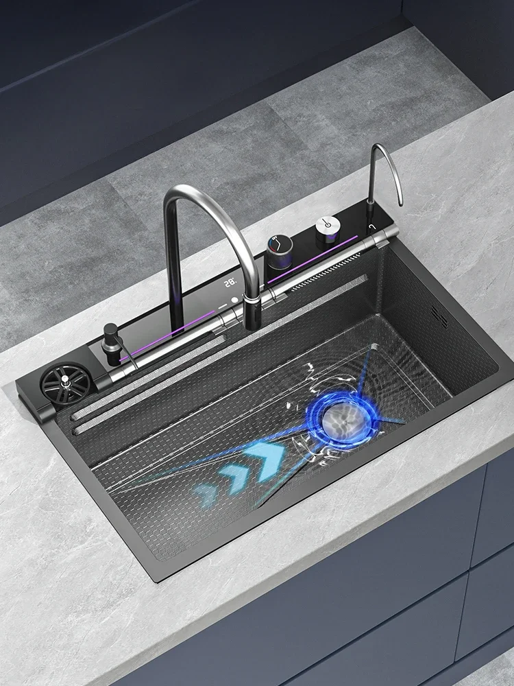 

Сотовая рельефная 304 нержавеющая сталь большой одиночный слот кухня Бытовая интегрированная