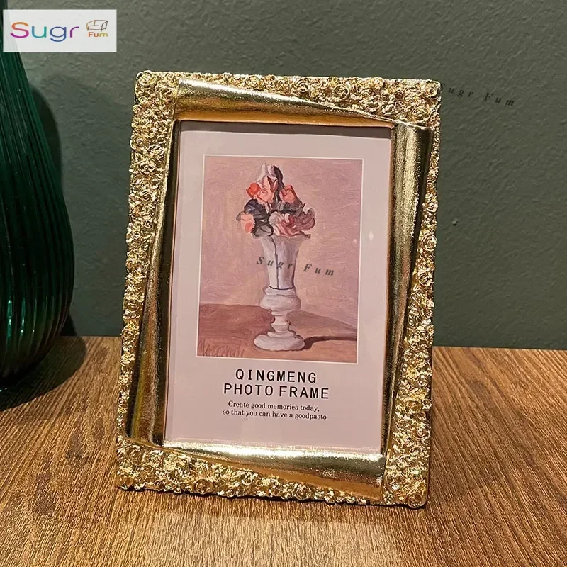 

Seven-inch photo frame table 6-inch 7-inch metal wedding photo couple children wedding photo ornament picture frame