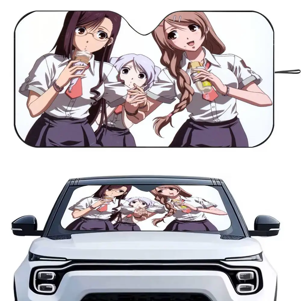 

ANIME C-candyboy Car SunShade Parasol Car Windshield Sun Shade UV Protection and Interior Cooler