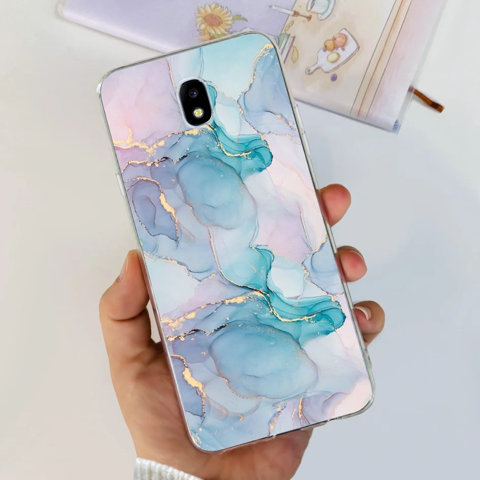 For Samsung Galaxy J7 2017 Case SM-J730F Phone Cover Luxury Marble Slim Soft Silicone Funda For Samsung J3 J5 J7 Pro 2017 Bumper