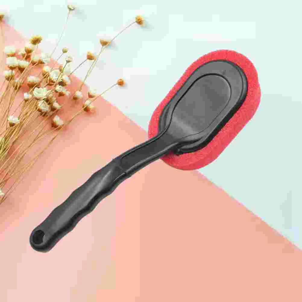 Car Sponge Brush Long Handle Spongy Brush Multi Function Spongy Brush Vehicle Cleaning Sponge Brush car brush