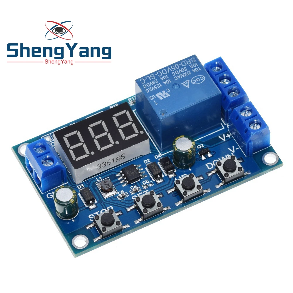 DC 6-40V Battery Charger Discharger Control Switch Undervoltage Overvoltage Protection Board Auto Cut Off Disconnect Controller