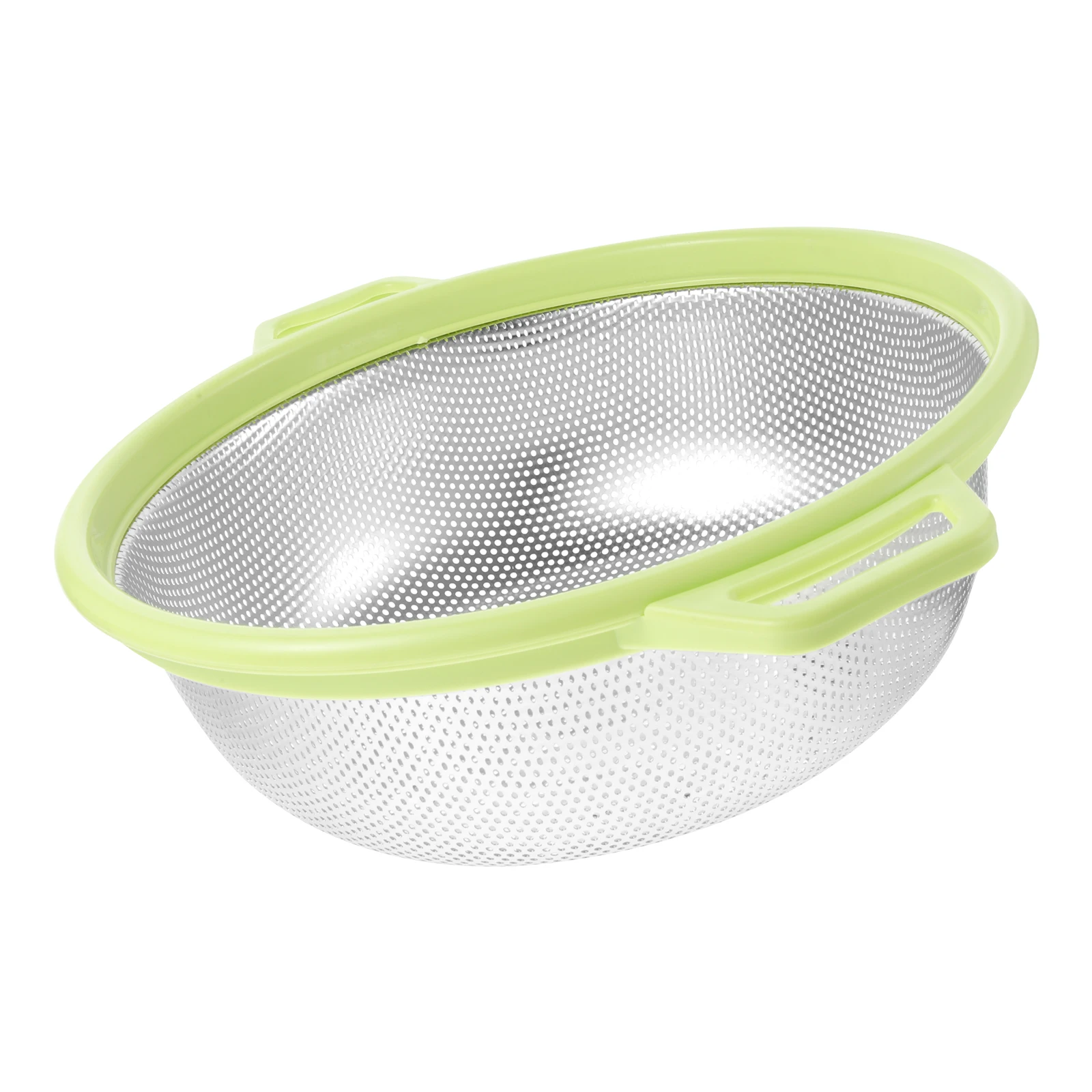 

Stainless Steel Multi-purpose Strainer Basket Fine Mesh Rice Fruit Cleaner Food Sieve Drainer Practical Colander Kitchen Tool