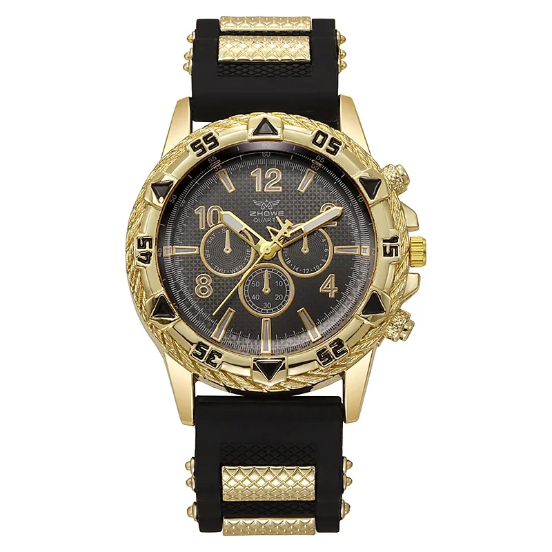 

Fashion Sports Style Silicone Men's Watch Casual Wrist Watch