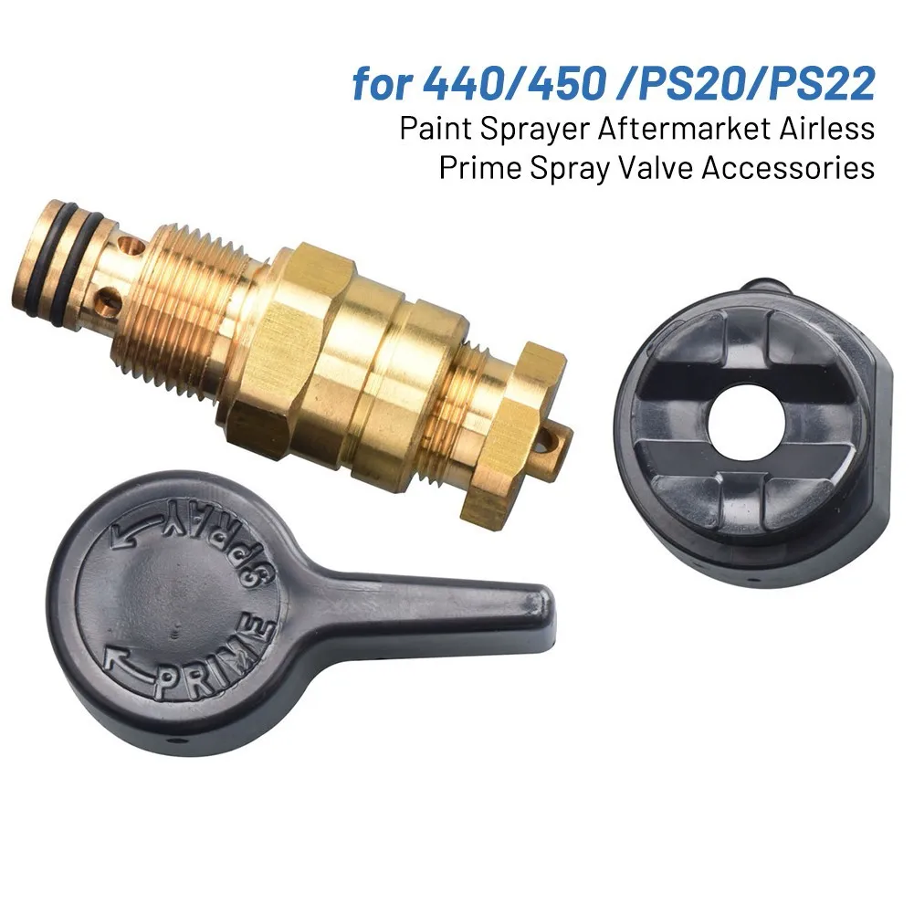 Backflow Valve Replacement for For wagner PS20 PS22 Sprayers Compatible with 440C 440i Spray Machine Return Valve 11/16 20