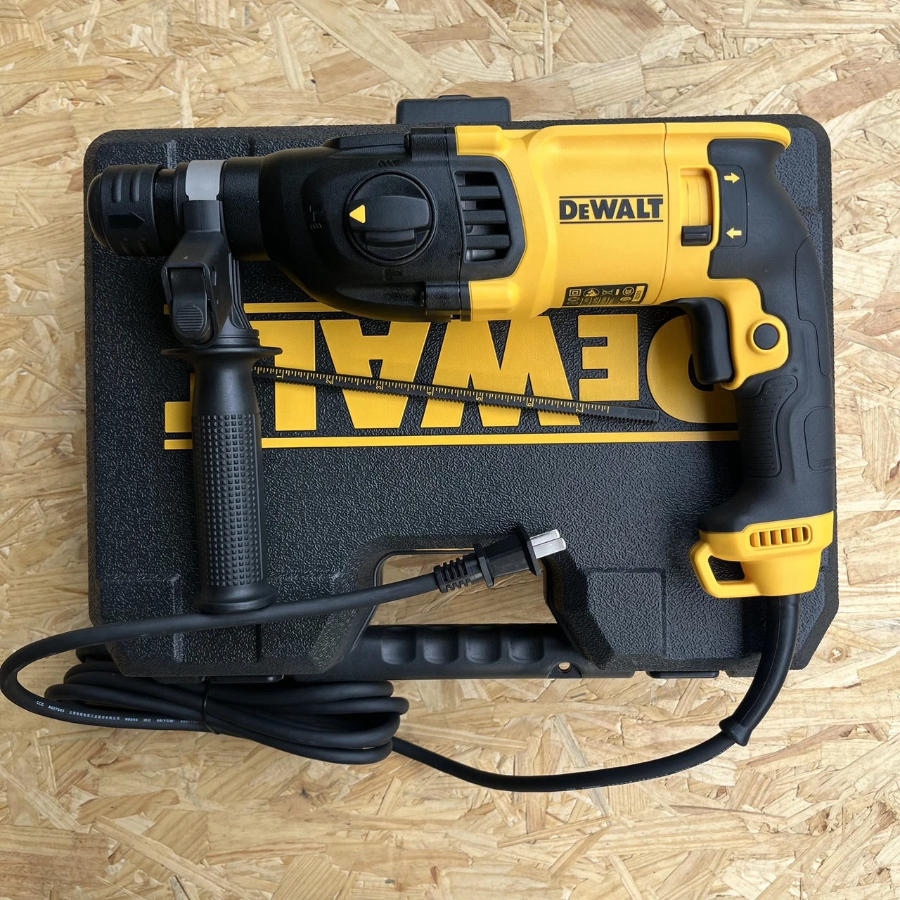 DEWALT D25133K круглая ручка 26 четыре ямы электрический молоток многофункциональный 800 Вт молоток промышленного класса сверлильный инструмент 220 В