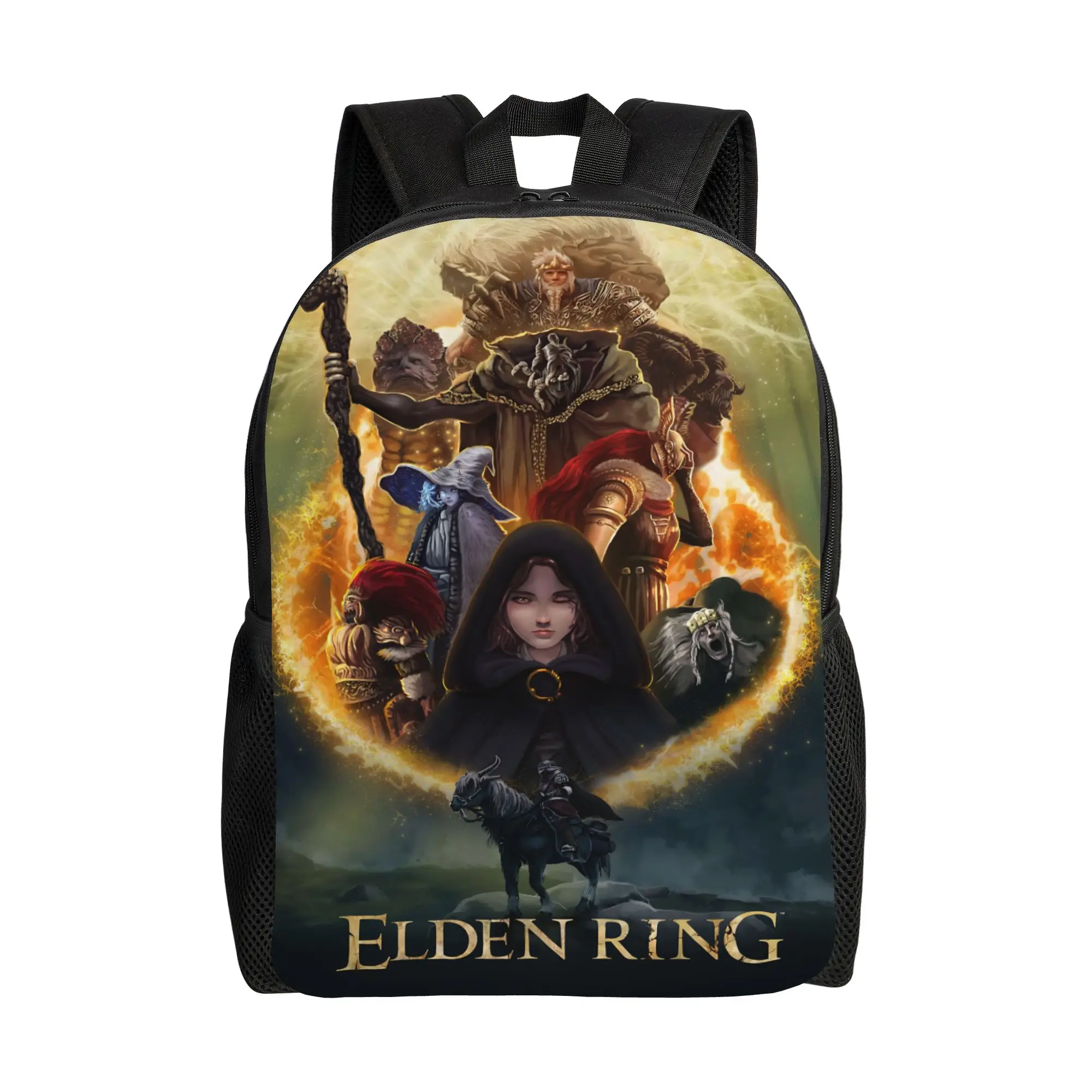 

Bandai Elden Ring backpack ita bag mochila Snack Storage Work Office Retro Washable Rucksack