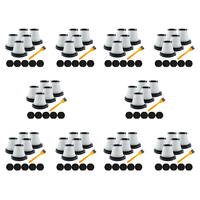 A22F-10Set Hepa Filters Replacement For Deerma DX115 DX115S DX115C Portable Vacuum Cleaner Spare Parts
