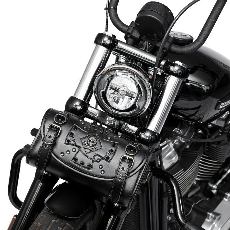 Picture 4: Waterproof Biker Gothic Tool Bag With Multiple Pockets And Secure Mounting System for Cruiser Essential