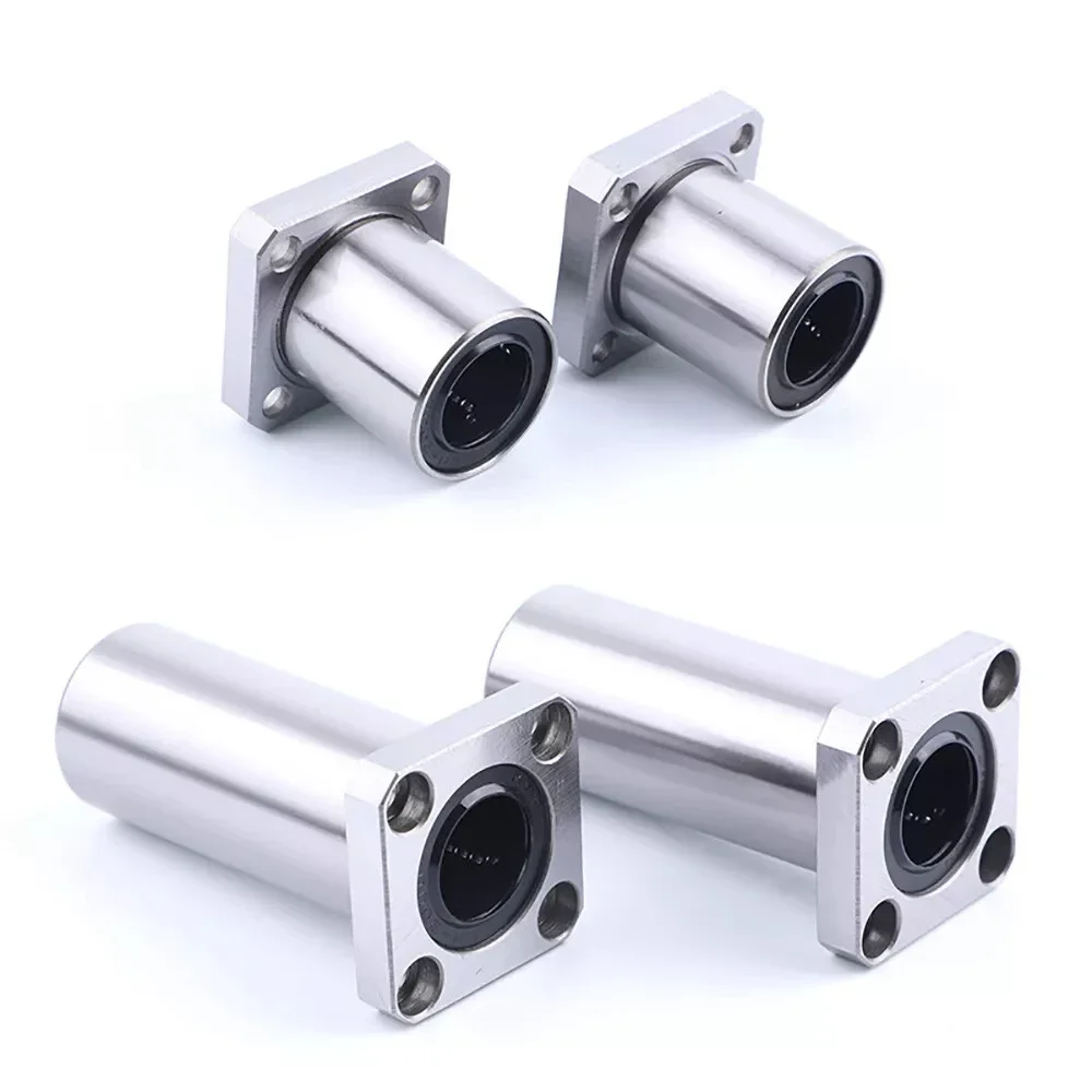 1PCS LMK..UU LMK..LUU Series Ellipses Flange Linear Ball Bearing Bushing 6mm - 40mm Bore Choose