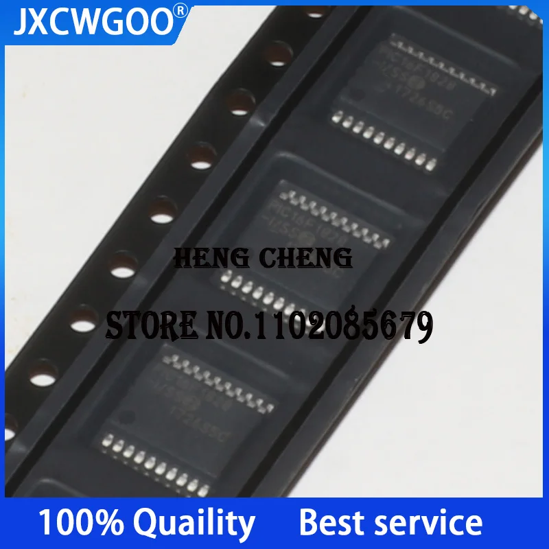 10PCS 100%New Original  PIC16F1828T-I/SS PIC16F1828 PIC16F1828-I/SS SSOP-20